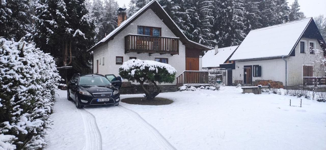 Chata Mareček - v lesní osadě u řeky Lužnice Skalice Exteriér fotografie
