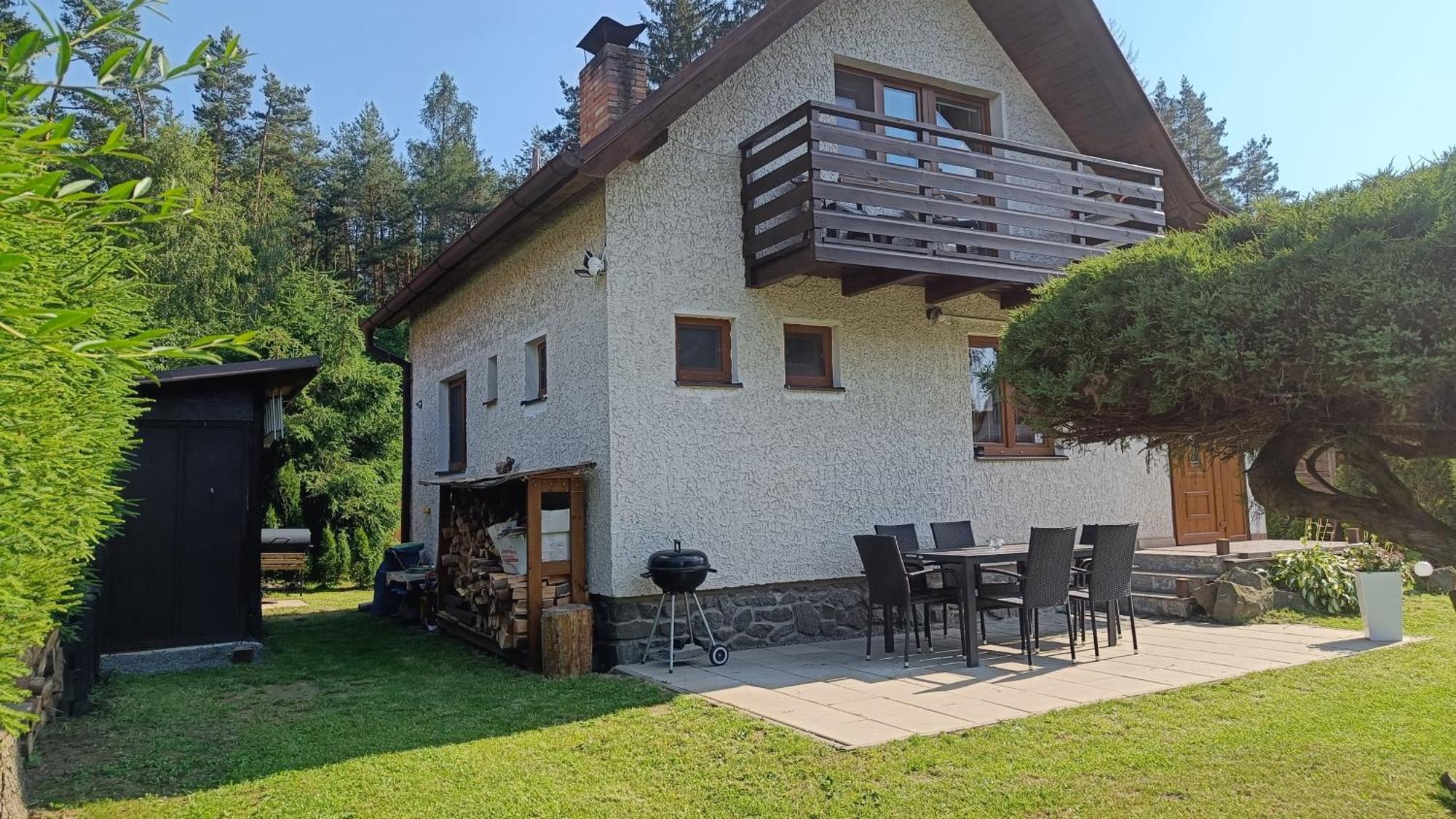 Chata Mareček - v lesní osadě u řeky Lužnice Skalice Exteriér fotografie
